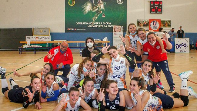 Serie C femminile, l'Entello Volley chiude il campionato con una vittoria