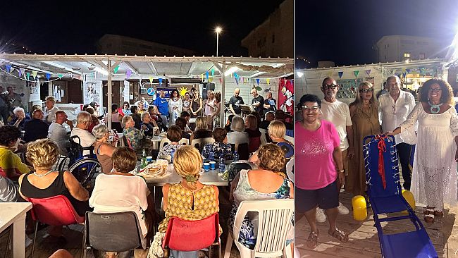 ​Erice, il Kiwanis dona sedia JOB per l’accessibilità al mare del Lido Smile