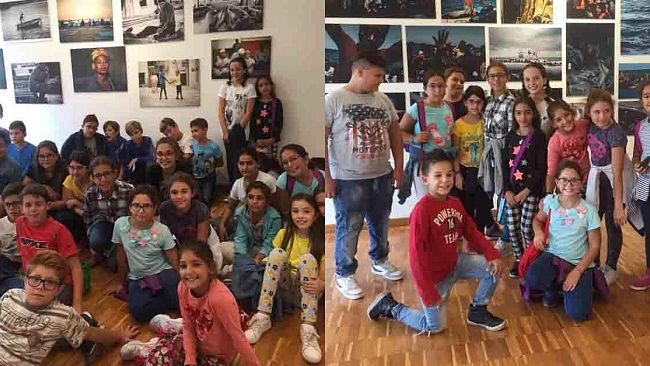 Mazara, chiusura della Mostra Internazionale ‘Marenostrum’ con la visita delle classi 5° dell’Istituto Boscarino Castiglione