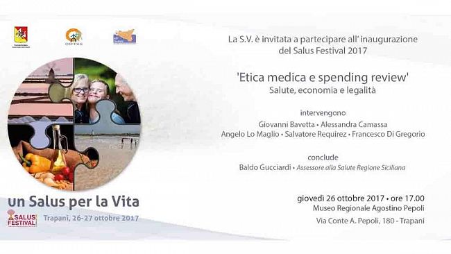 Trapani, domani a piazza mercato del pesce la seconda giornata dal Salus Festival