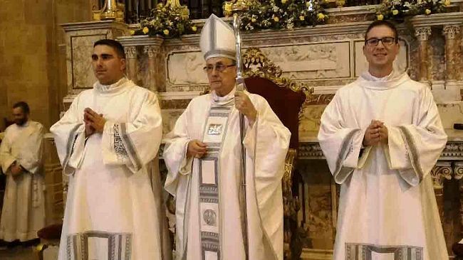 Marsala, ordinati Diaconi due giovani concittadini: i complimenti dell’amministrazione