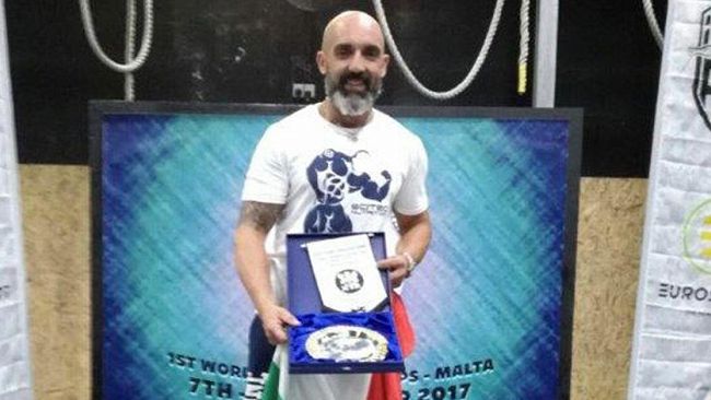 Trapani : militare della guardia costiera conquista il titolo mondiale di powerlifting