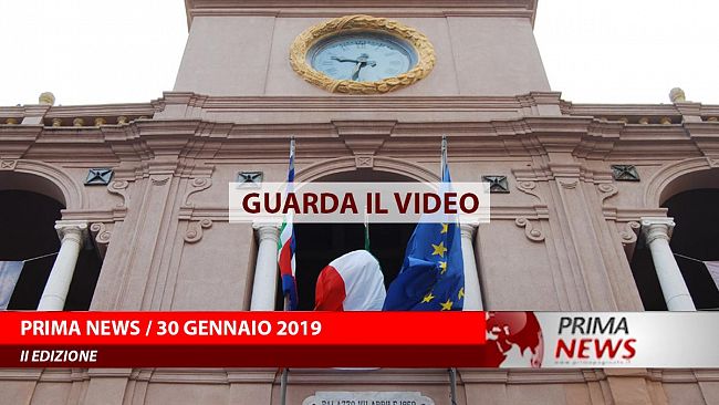 PRIMA NEWS, 30 GENNAIO, II EDIZIONE