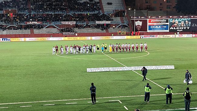 Il derby si colora di granata, battuto il Catania