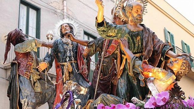 Misteri, il sacro gruppo “L’arresto” verso il restauro