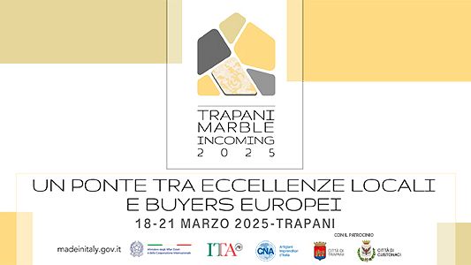 Trapani Marble 2025: un'occasione per le imprese siciliane del marmo di incontrare i buyer europei