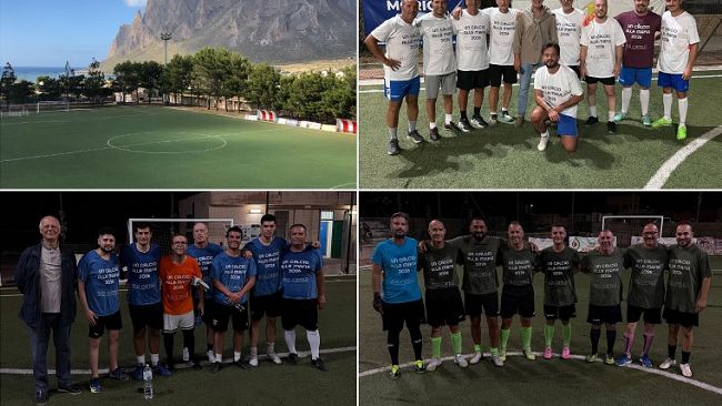 ​Custonaci. Forze dell’ordine e istituzioni in campo per “Un calcio alla mafia”