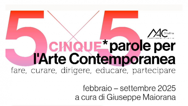 Gibellina, progetto 5x5: continuano gli incontri al Museo d'arte Contemporanea 