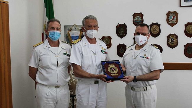 Il Comandante generale Pettorino in visita alla Capitaneria di Porto di Mazara