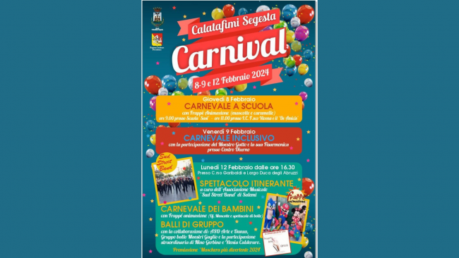 Calatafimi, carnevale 2024 