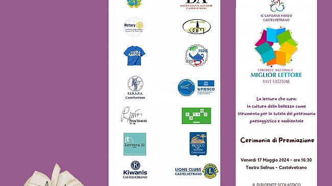 Stamane la finale del Miglior Lettore ed oggi al teatro Selinus la cerimonia di premiazione 