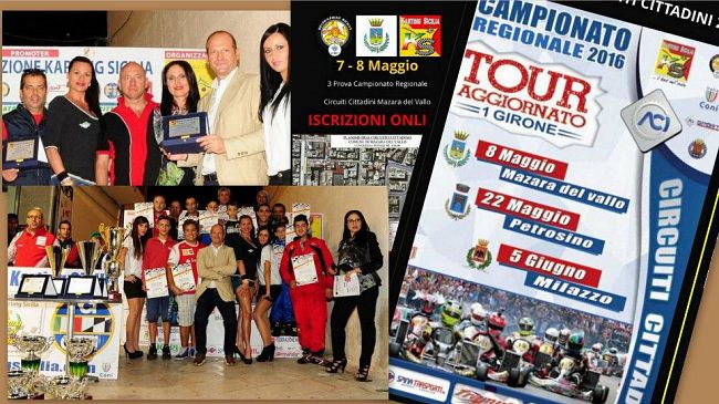 Mazara. 3° Prove campionato regionale di Karting