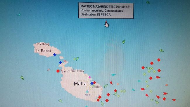 Liberato il motopesca mazarese “Matteo Mazzarino” fermato domenica a Malta. Mistero sulle cause del fermo