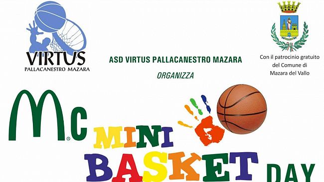 Mazara, Il minibasket scende in piazza