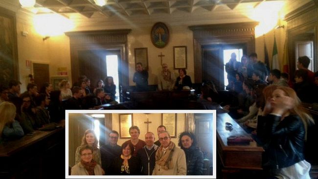 Il Sindaco accoglie 40 studenti provenienti da Olanda e Repubblica Ceca