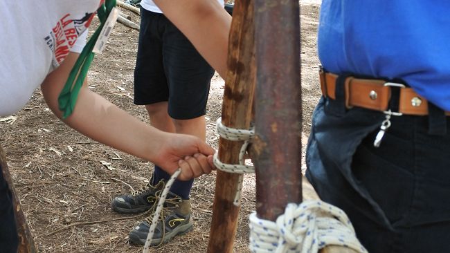 100 Scout a Castelvetrano per il campo di Specialità