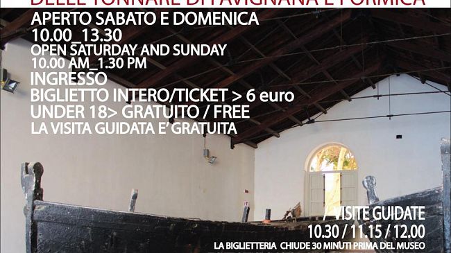 L’ex Stabilimento Florio di Favignana aperto tutti i fine settimana di aprile