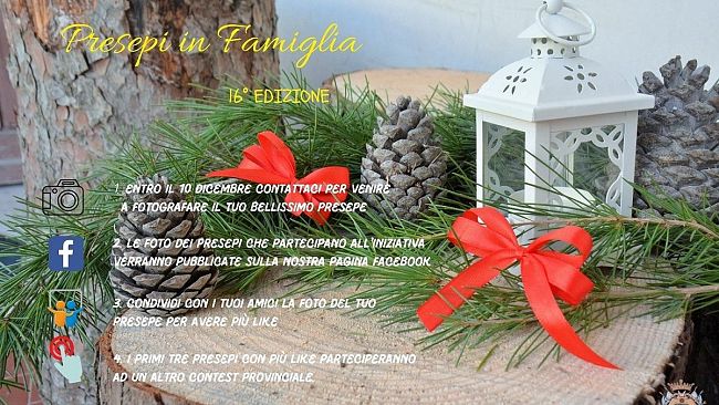 Vita, Natale 2020. In programma due iniziative: “L’Albero di Natale più bello” e “Presepi in famiglia”