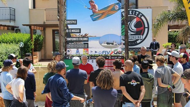 A Marsala gli atleti per il Campionato italiano Kite Freestyle
