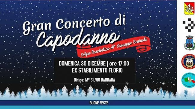 Domenica il Concerto di Capodanno a Favignana. Tutto pronto per il 31 notte alle Isole Egadi