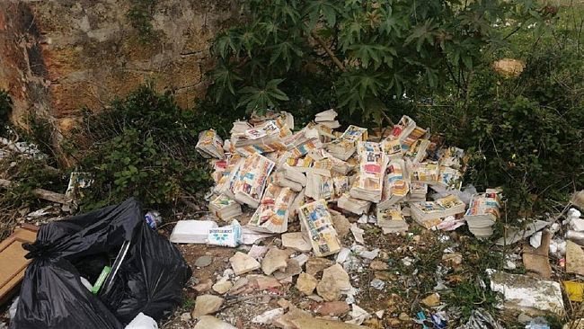 Volantini abbandonati in campagna, la PM di Castelvetrano individua e sanziona il colpevole