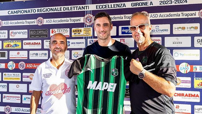 Accademia Trapani, firmato il contratto con il Sassuolo Calcio