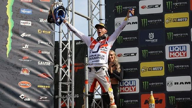 Il calatafimese Andrea Adamo è campione del mondo di MX2