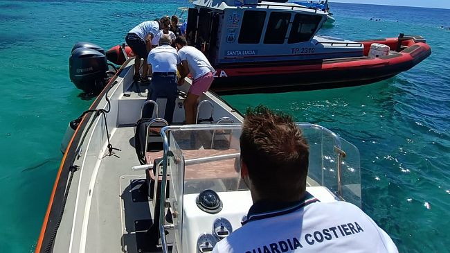 Operazione mare e laghi sicuri: soccorsi due turisti feriti a Favignana