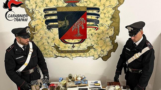 Sequestro di droga a Petrosino: arrestati due spacciatori