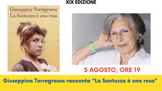 Valderice, Giuseppina Torregrossa protagonista del quarto incontro di Terrazza d’Autore 2024