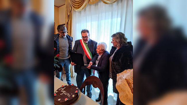Paceco, festeggiati i 100 anni della signora Maria Croce