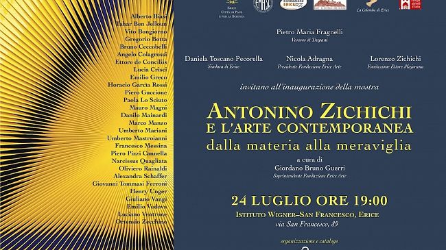 Erice. L’artista Alberto Biasi ricorda l’amico Antonino Zichichi