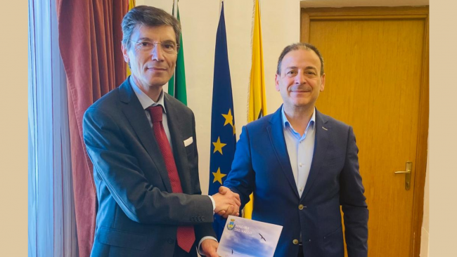 Mazara, il nuovo Questore della Provincia di Trapani in visita al Palazzo di Città 