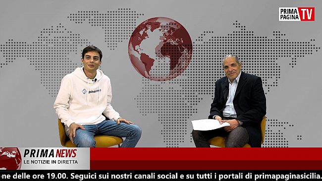 Prima News. 27 marzo: Ospite Filippo Tavormina giovane imprenditore