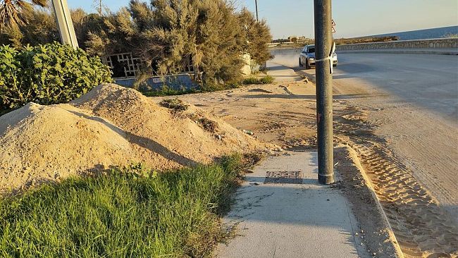 SP38, il Comune avvia lavori per rimozione del terriccio. Ben eseguiti? 