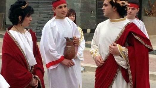 PETROSINO – Domenica delle Palme, la rappresentazione sacra della “Passione di Gesù”