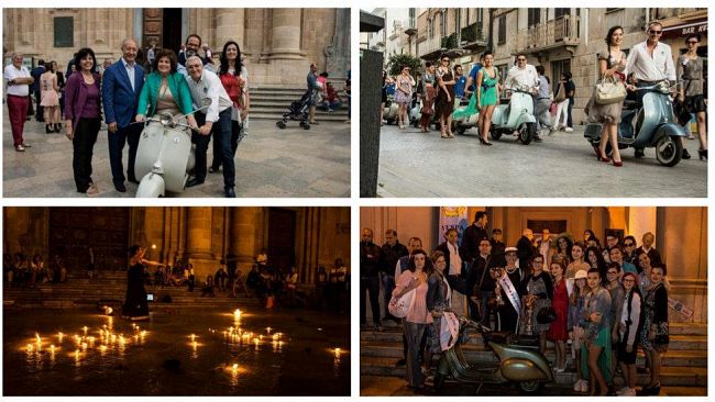 Marsala:  eletta Miss Vespa Vintage Marsala 2016.