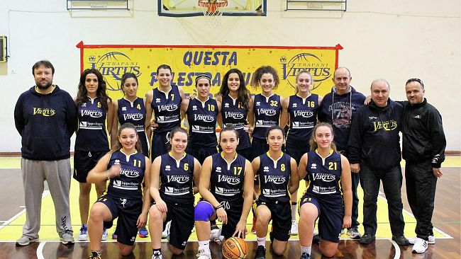 Basket femminile, la Virtus Trapani ad un passo dalla serie B. Domani gara 1 della finale promozione