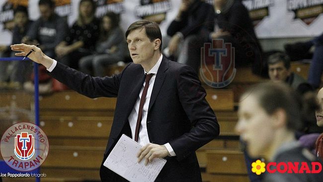 Pallacanestro Trapani, interrotto il rapporto con Gregor Fucka