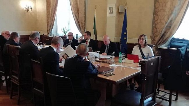 La commissione Parlamentare Ecomafie in missione in Sicilia, sopralluogo al depuratore di contrada Bocca Arena a Mazara