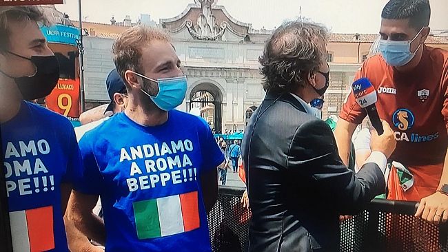 Euro2020, c'è un po' di Trapani a Roma