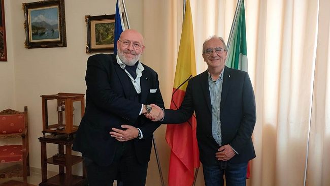 CIFA Trapani, incontro con il Presidente della Camera di Commercio di Trapani, Giuseppe Pace