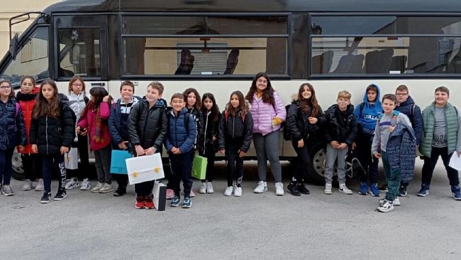 Transfer per i bambini del “De Amicis” e del “Livatino” per la palestra