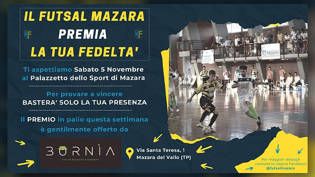 Futsal Mazara, sabato al Palazzetto di Mazara la sfida contro il Palermo C5