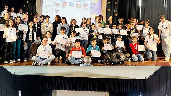 Giochi Matematici del Mediterraneo: cerimonia di premiazione al 2 ° circolo G. Di Matteo
