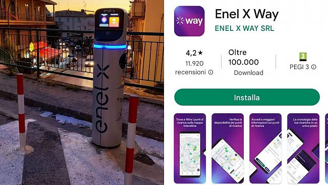 Calatafimi, attivate colonnine Enel X
