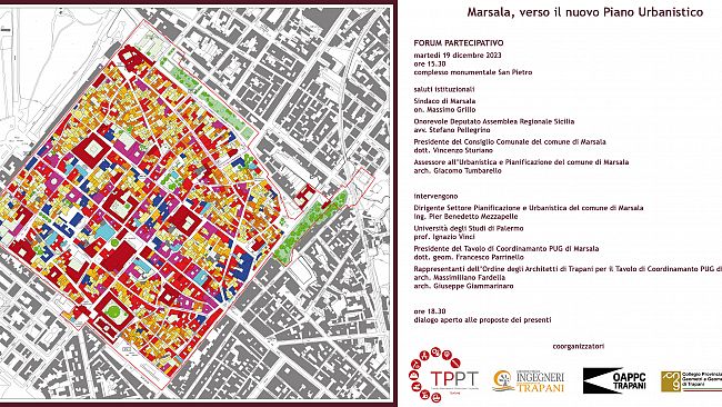 Marsala, piano urbanistico generale: l’Amministrazione attiva il processo partecipativo 