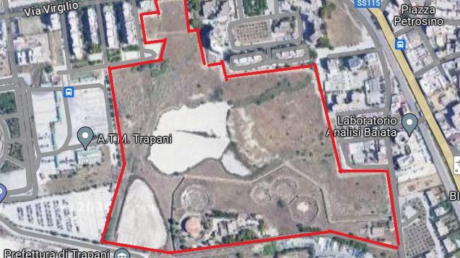 Trapani, un parco urbano al posto del cemento nell'ex salina