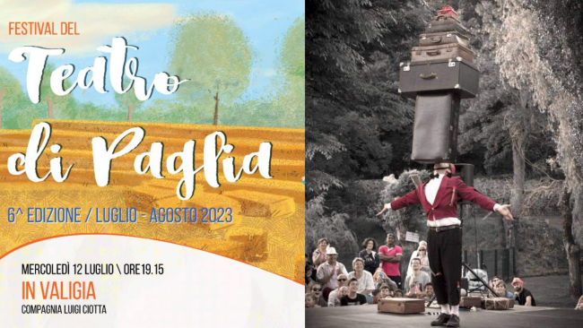 Estate Mazarese, domani 1° appuntamento al “Teatro di Paglia” con “In valigia”
