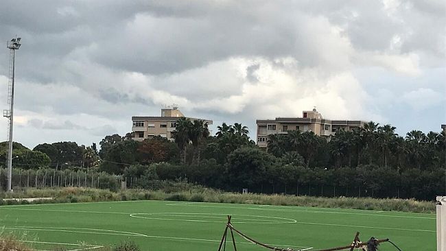 Erice, ancora fermi i lavori all'impianto sportivo di Villa Mokarta